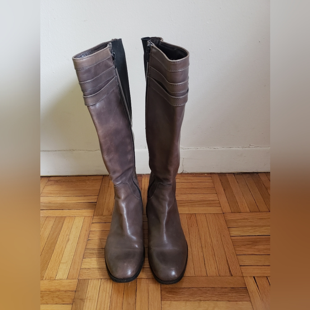Retro, Vintage, Leather Boot